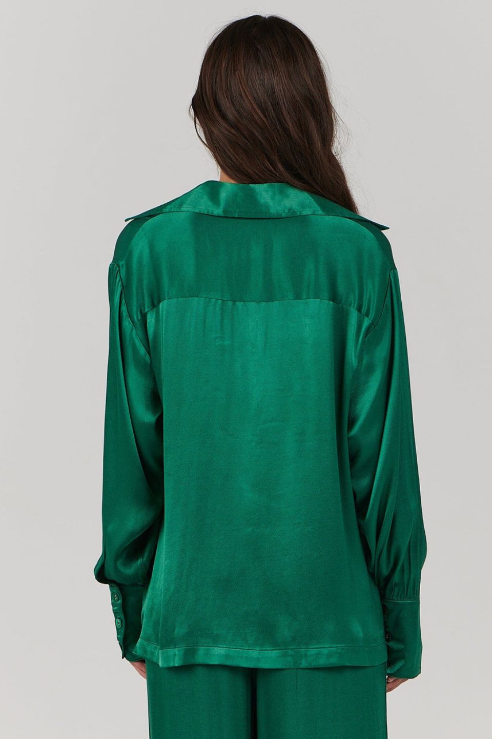 Bailee Emerald Green LS Shirt